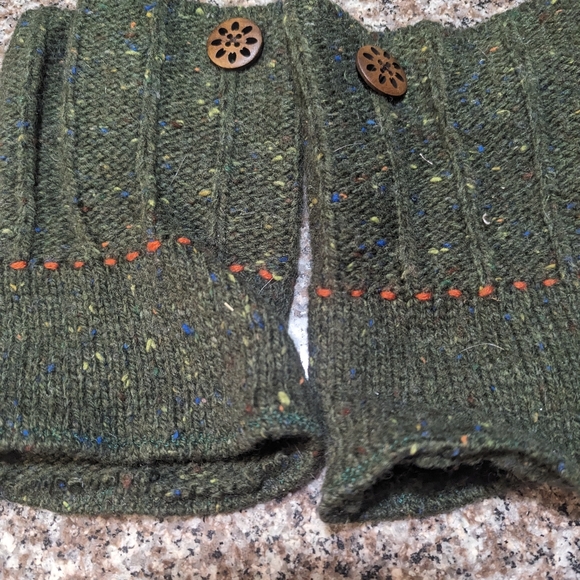 Accessories - Green boot cuff